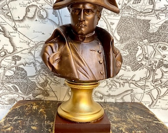 Bust of Emperor Napoleon. Bust of Napoleon Bonaparte. Napoleon I.