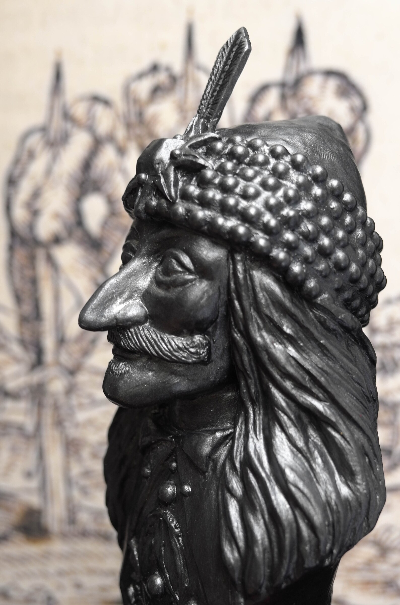 Bust Of Vlad Dracula Vlad Iii The Impaler Vlad Țepeș Etsy