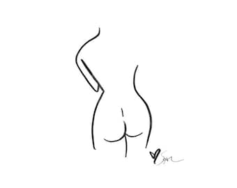 Female Body Digital Download