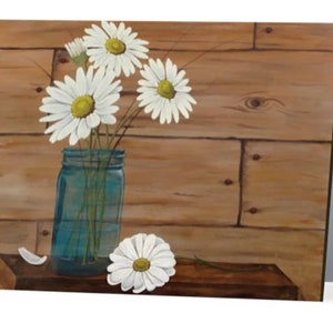 Barn Daisies Note Card