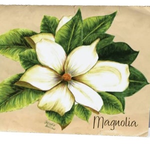 Magnolia Blossom Note Card