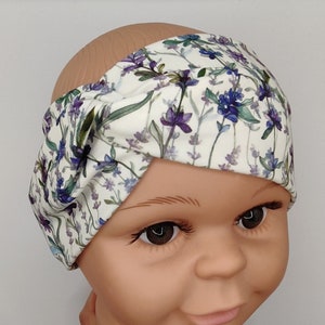 Hairband, headband children, adults, jersey, flowers, light, spring