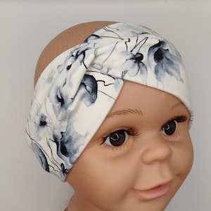 Hairband, headband children, adults, jersey, flowers, light, spring