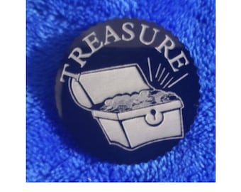 Acrylic or Wood 5 minimum tokens for Magic the Gathering • Treasure 1.4" coin or token Custom Orders available