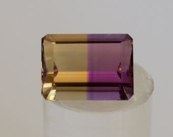 Emerald Cut Ametrine Lose Gemstone.