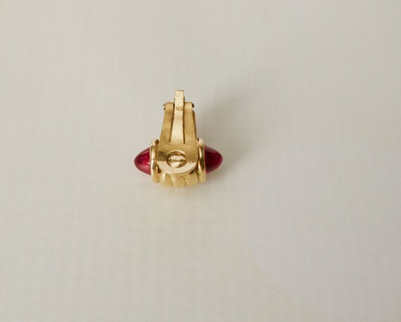 18k Heavy Solid Gold Ruby. Exquisite Solid 18k Go… - image 7
