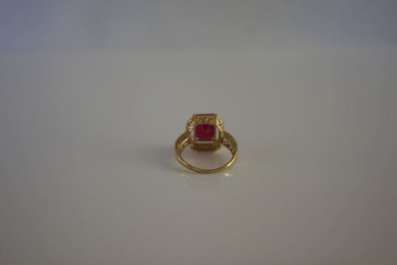 Gold. Ruby. Diamond. Gorgeous 10k Solid Gold with… - image 6
