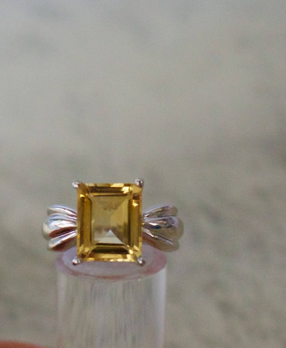 Sterling Silver. Citrine. Beautiful Sterling Silve