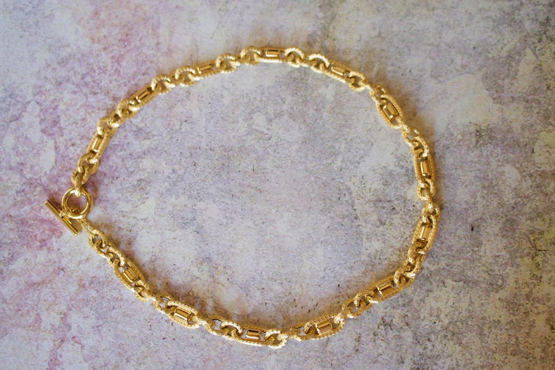 18k Italian Gold. Magnificent 18k Solid Italian Gold Necklace. - Etsy