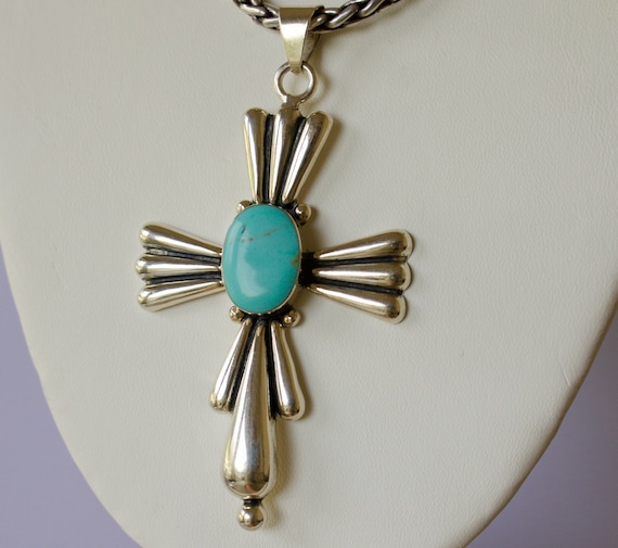 From Mexico. Sterling Silver. Turquoise. Huge Mag… - image 3