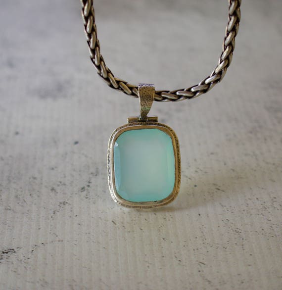 Sterling Silver. Chalcedony. Gorgeous Sterling Si… - image 4