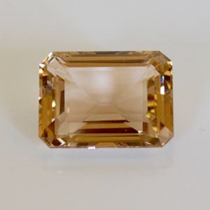58 ct. Beautiful Cognac Topaz Loose Gemstone.