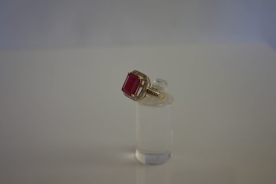 Gold. Ruby. Diamond. Gorgeous 10k Solid Gold with… - image 5