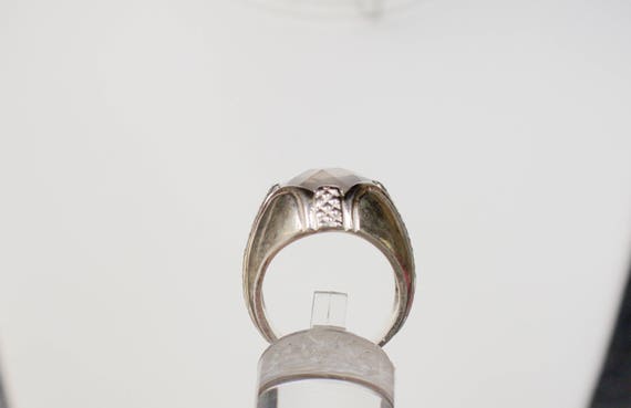 Sterling Silver. Rose Quartz. Massive Sterling Si… - image 4