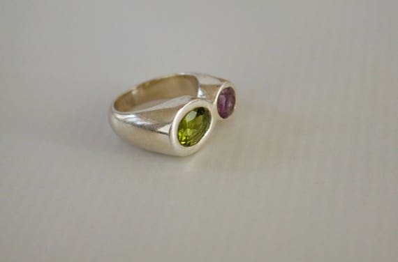 Elegant Sterling Silver with Genuine Peridot and … - image 6