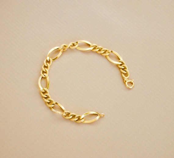18k Solid Yellow Gold Bracelet. - image 1