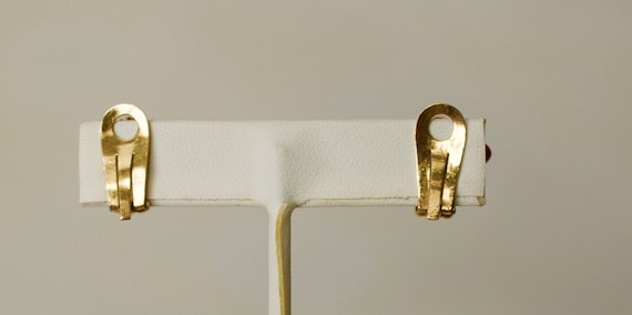 18k Heavy Solid Gold Ruby. Exquisite Solid 18k Go… - image 6