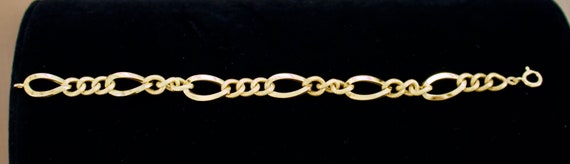 18k Solid Yellow Gold Bracelet. - image 3