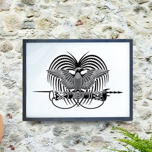Papua New Guinea, PNG, Emblem, Tattoo, Wall Hanging, Poster, Svg - Etsy ...