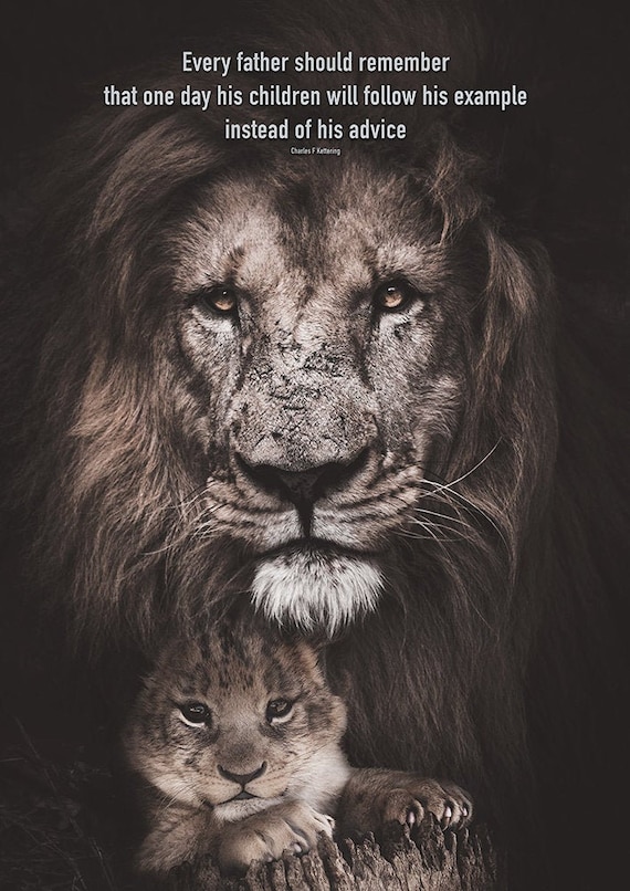 no frame Never Forget Who You are Movie Poster Quote Home Art Wall funny Lion