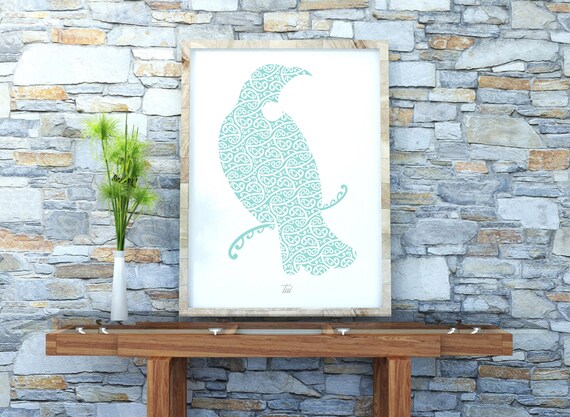 New Zealand Native Bird Tui Digital Available - Tui Bird Wall Art Nz New Zealand Native Bird Tui Digital Available - Tui Bird Wall Art Nz