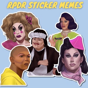 Drag Race Stickers LOOKS | RPDR Queens | Memes | LGBTQ+ | Humor | Drag Gifts