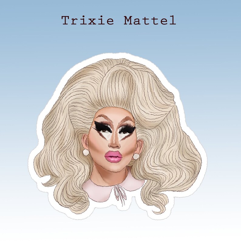 drag queen makeup sticker tatoo drag queen makeup sticker tatoo