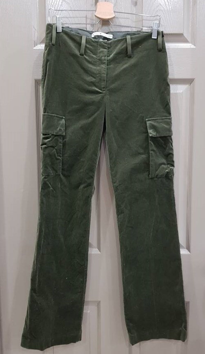 tommy hilfiger velvet pants