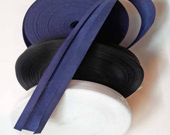 Wide 1" Single Fold Bias Tape: 25 Yards - Sewing Trim