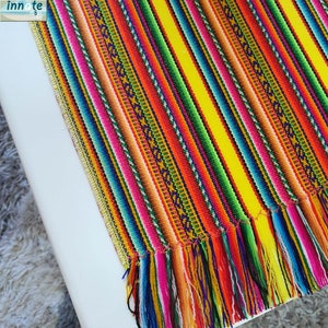 yellow PLACEMATS, andean handmade, peruvian, cusco, cuzco, andean linen, striped, aguayo placemats, individuales amarillos
