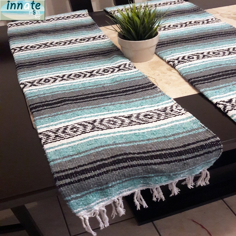 Mexican Blanket Table Runner Image 0