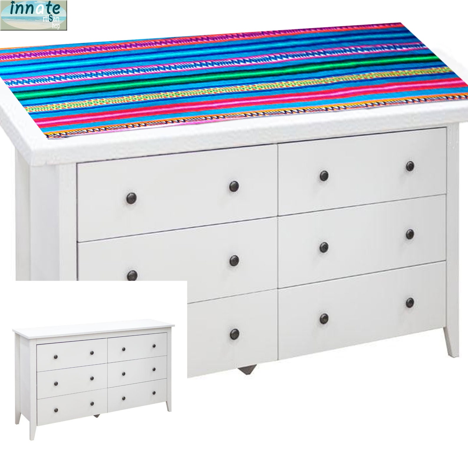 Dresser/nightstand Runners Ethnic Small Runners Dresser Etsy