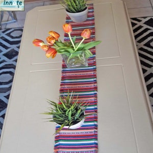 Narrow Table runners, Andean,Soho design,hispanic,Cusco decor,ethnic,artisan,hispanic,shelf table runner,  coffee table runner,side table