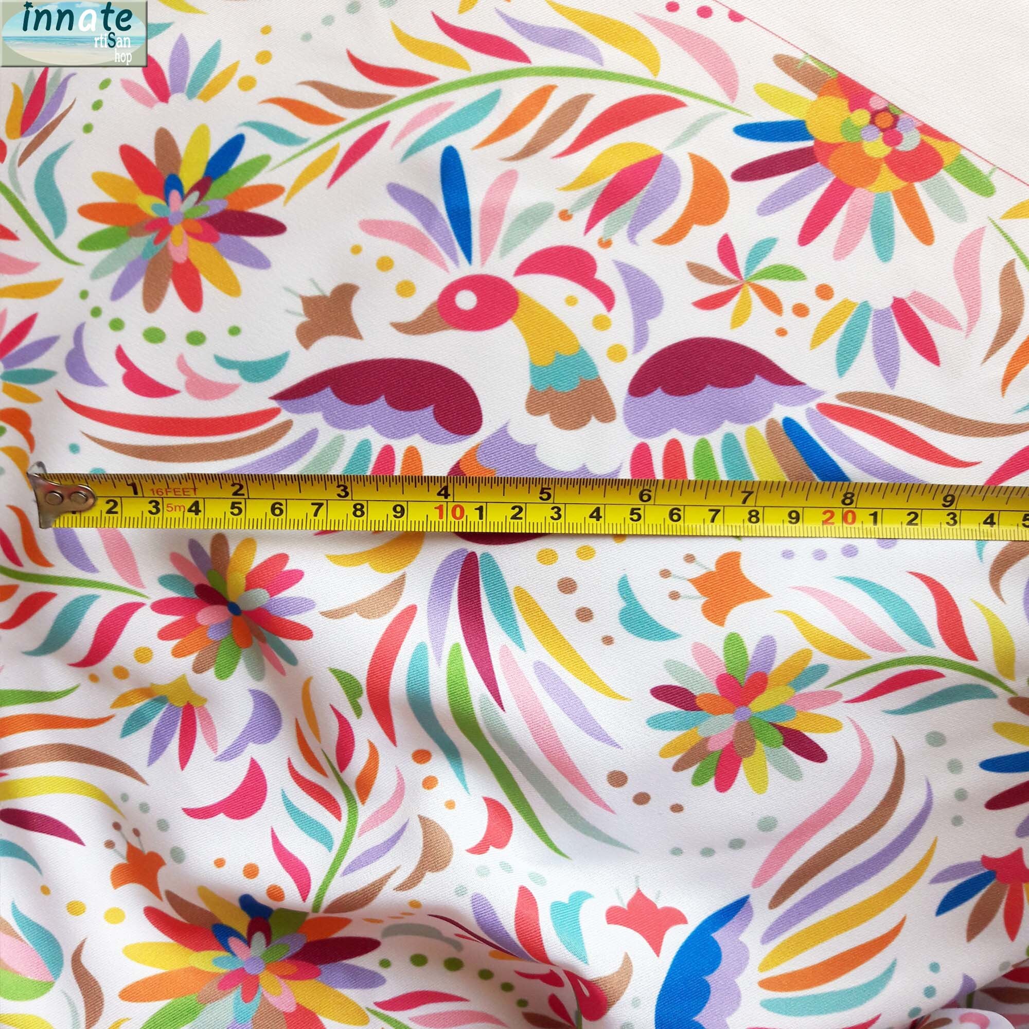 Otomi Print Fabric by Yard.tenango Print Mexican Folklore Etsy