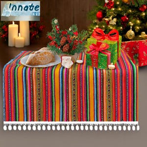 Deluxe marigold, table runner, Andean