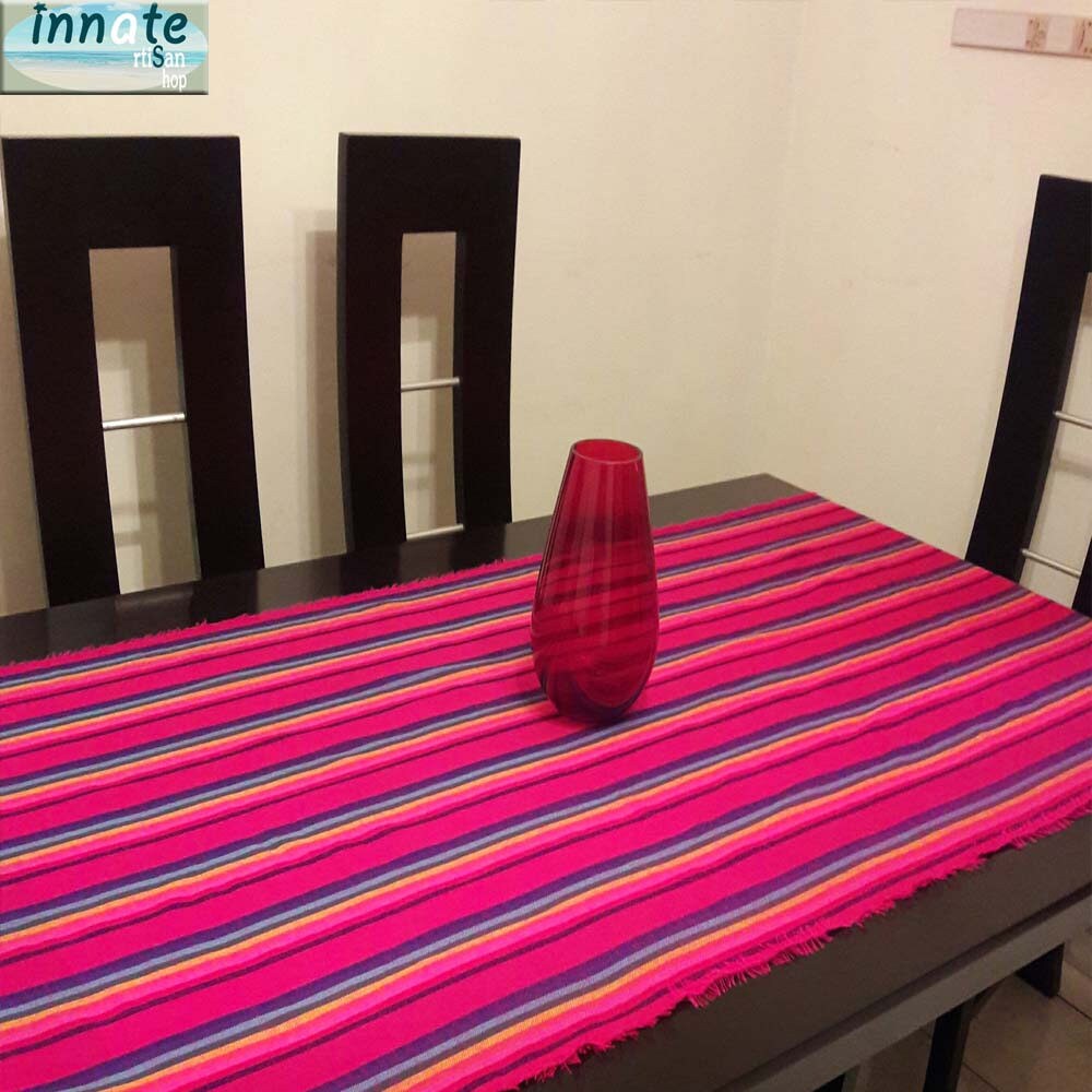 Mexican table runnersMexican party fiesta cambaya vivid tones assorted colors