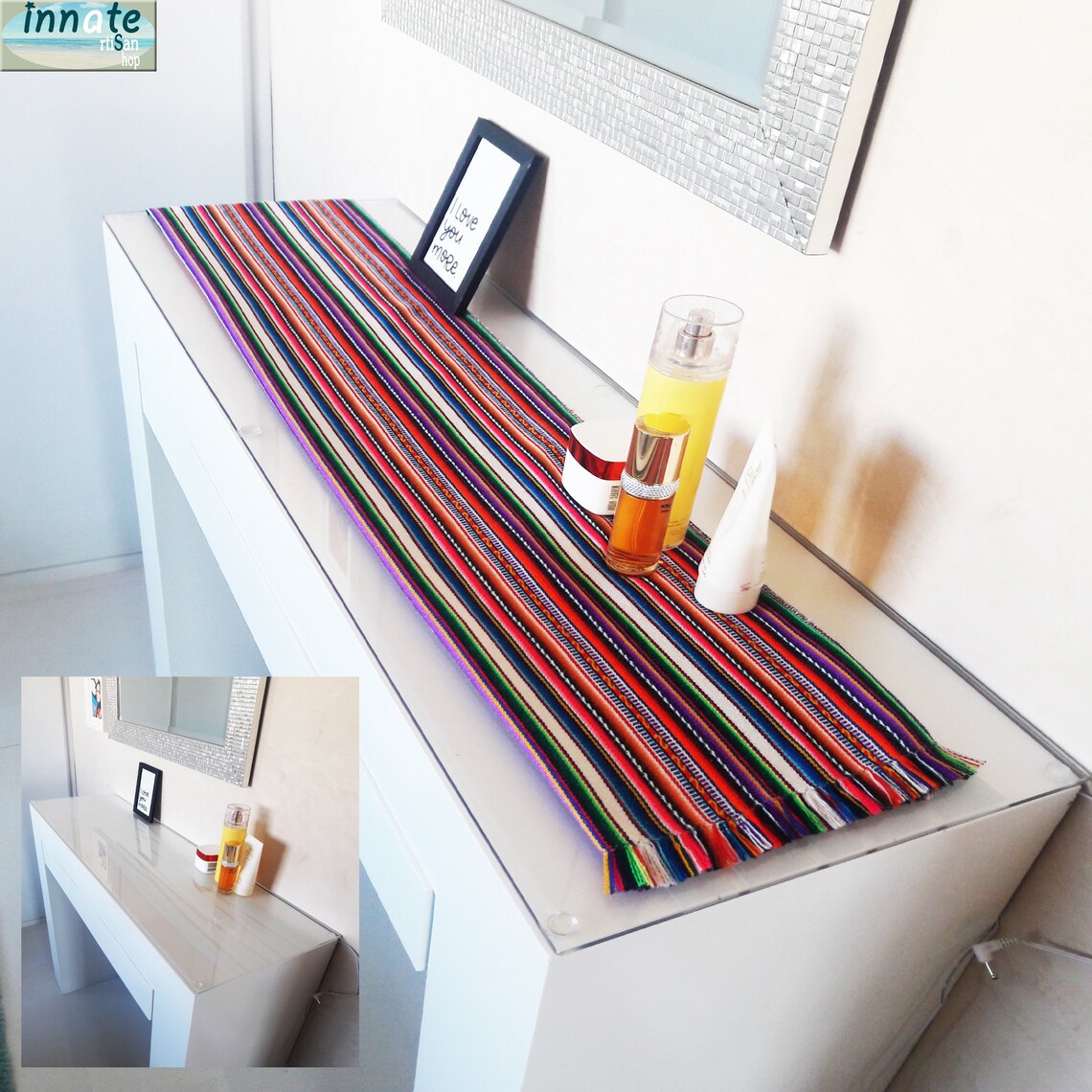 Dresser/nightstand Runners Ethnic Small Runners Dresser Etsy