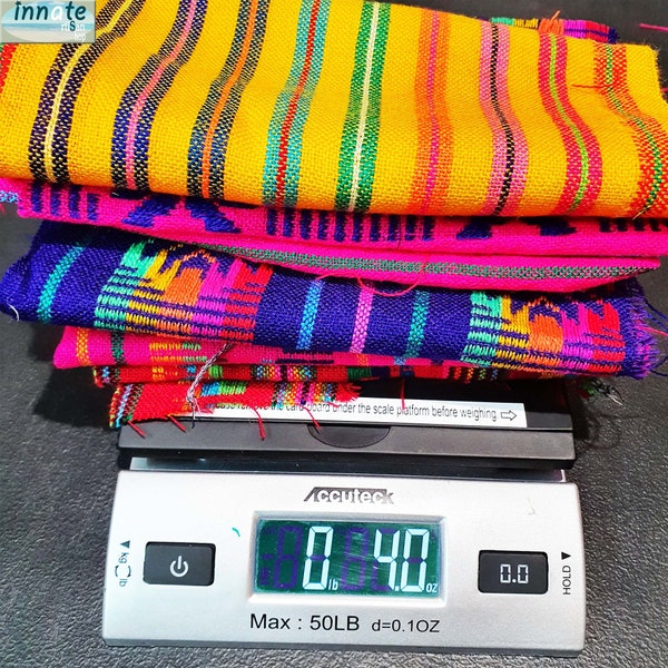 Remnants Mexican fabric, by weight, Mexican fabric,  cambaya,  trims, fabric remnant, fabric cuts, authentic, bag of remnants