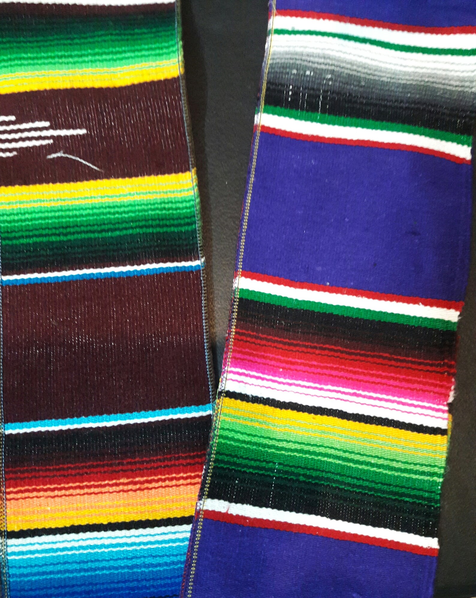 Stole 62 5ft authentic Mexican Serape Etsy