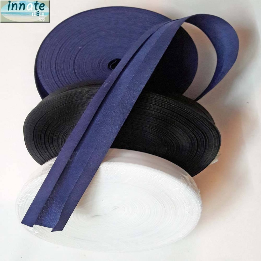 Wide 1 Bias 25 Yrds Roll, Bias Tape,single Fold Bias,bias Blue,bias