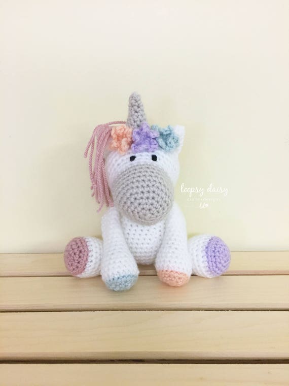 small unicorn stuffed animal