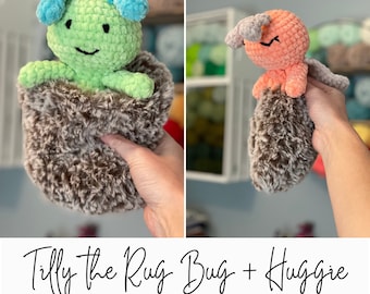 Patrón de crochet para Tilly the Rug Bug / Conjunto de peluche amigurumi (patrón PDF)