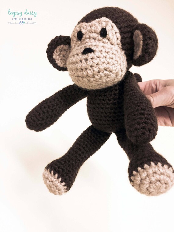 small monkey stuffed animal