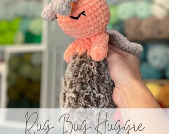 Patrón de peluche de ganchillo Bug Lovey / Amigurumi Huggie (Patrón PDF)