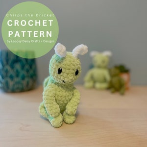 No Sew Amigurumi Cricket Crochet Pattern (PDF Pattern)