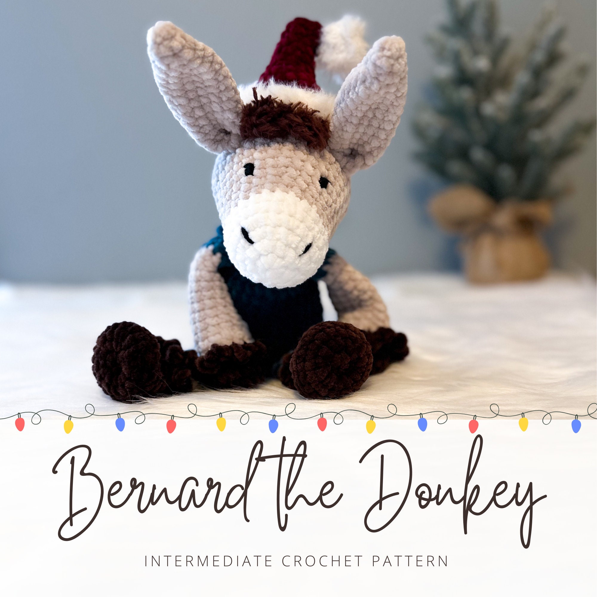 donkey-christmas-crochet-pattern-crochet-donkey-crochet-donkey-pattern-donkey-crochet-pattern-donkey-amigurumi-pattern-donkey-plush-etsy for Free Printable Crochet Donkey Pattern Free Donkey, Christmas Crochet Pattern, Crochet Donkey, Crochet Donkey Pattern, Donkey Crochet Pattern, Donkey Amigurumi Pattern, Donkey Plush - Etsy for Free Printable Crochet Donkey Pattern Free