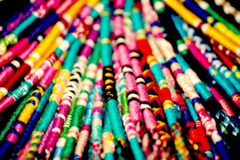 Threads of Hope Bracelets or Anklets Handmade & Colorful Etsy