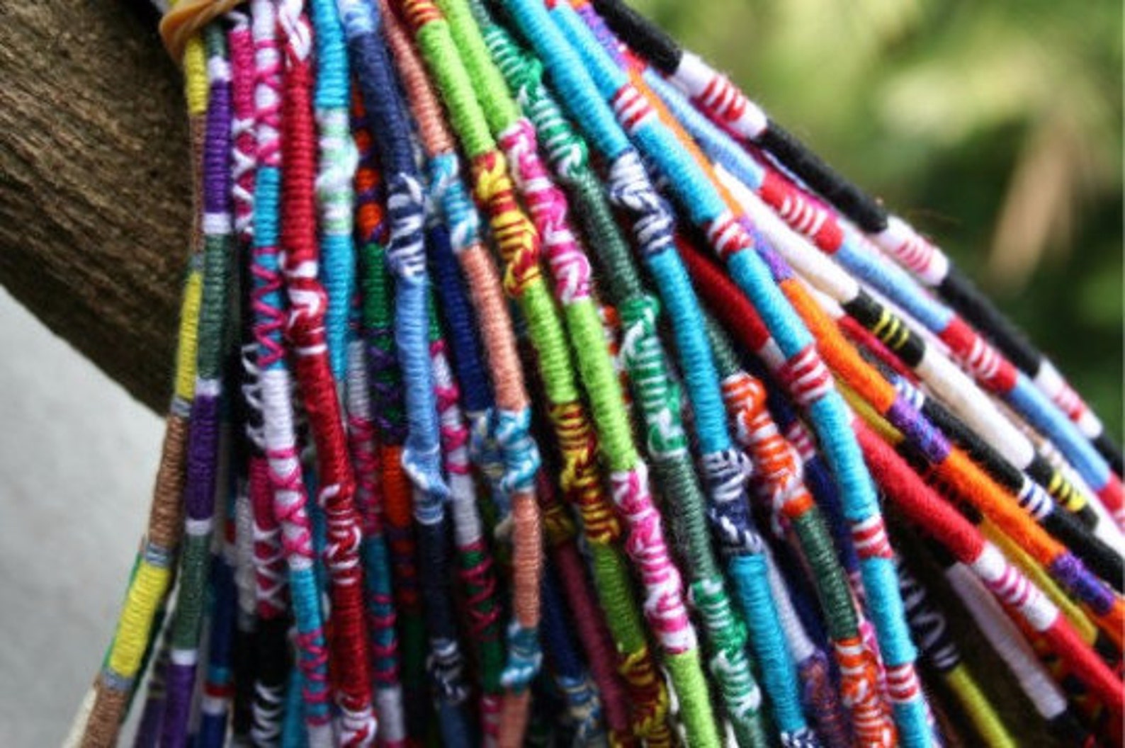 Threads of Hope Bracelets or Anklets Handmade & Colorful Etsy