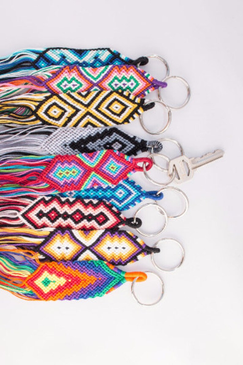 BULK DISCOUNT Threads of Hope Braided Woven Key Chain Etsy