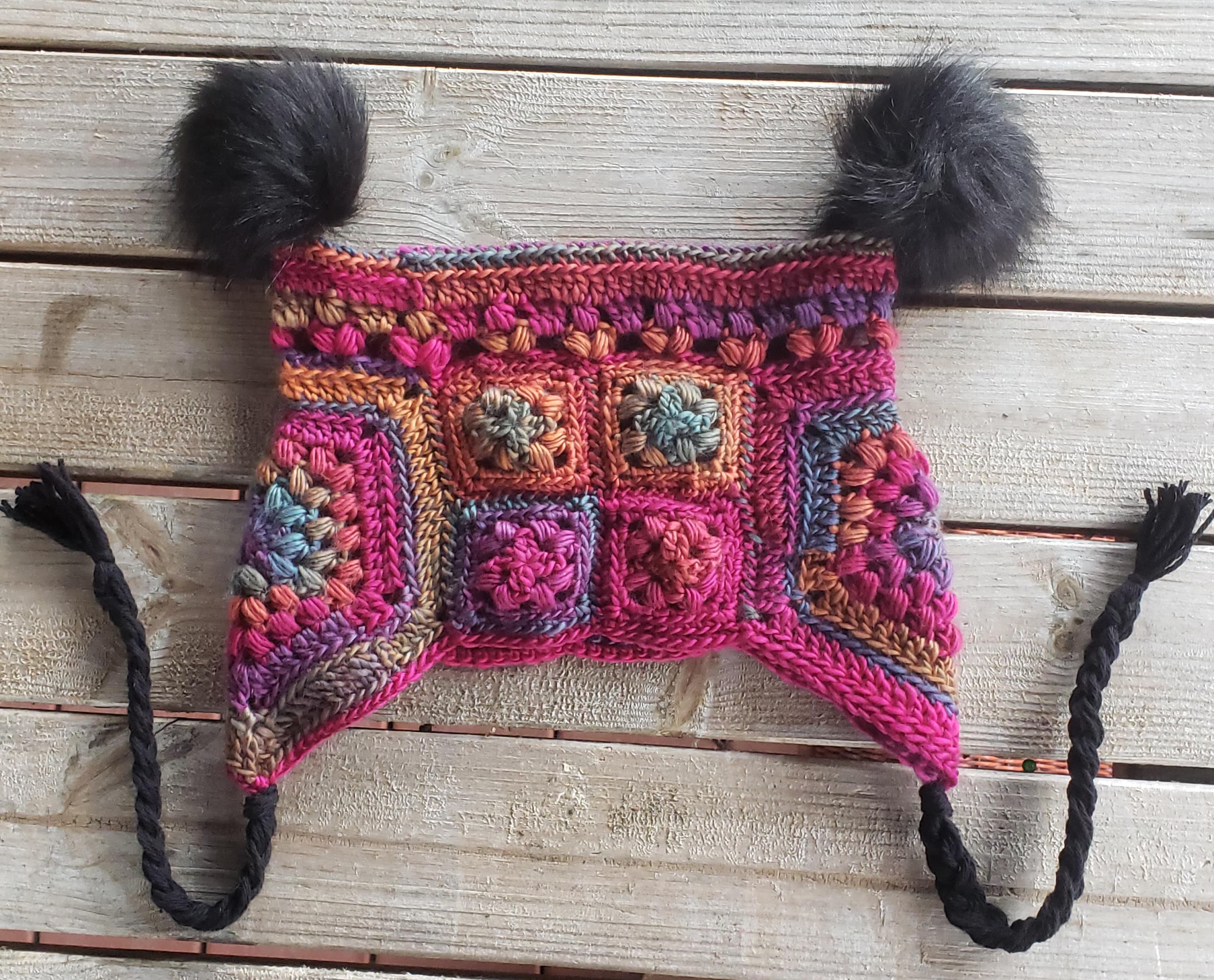 30 Cozy Sack Hat Crochet Patterns for Winter, Gifts, and Photo Props 16 Radiant Soul Sack Hat Pattern